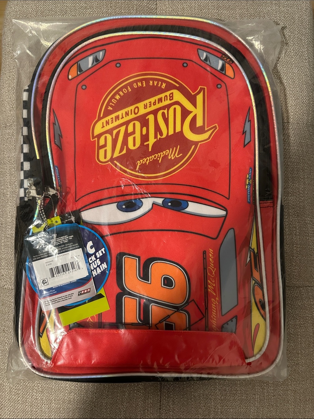 Disney Lightning McQueen Backpack